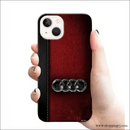 Leather Design Mobile Cover Rj 2583 Plastic Case - Mobile Covers