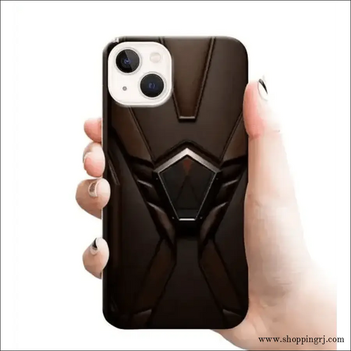 Leather Design Mobile Cover Rj 2584 Plastic Case - Mobile Covers