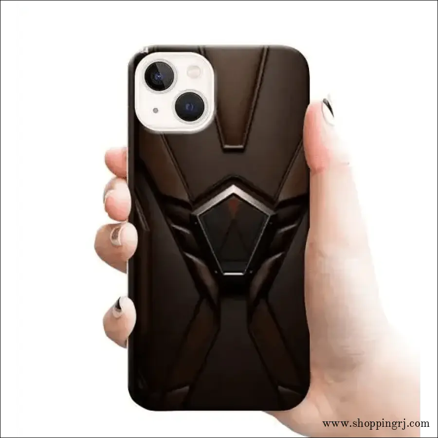 Leather Design Mobile Cover Rj 2584 Plastic Case - Mobile Covers