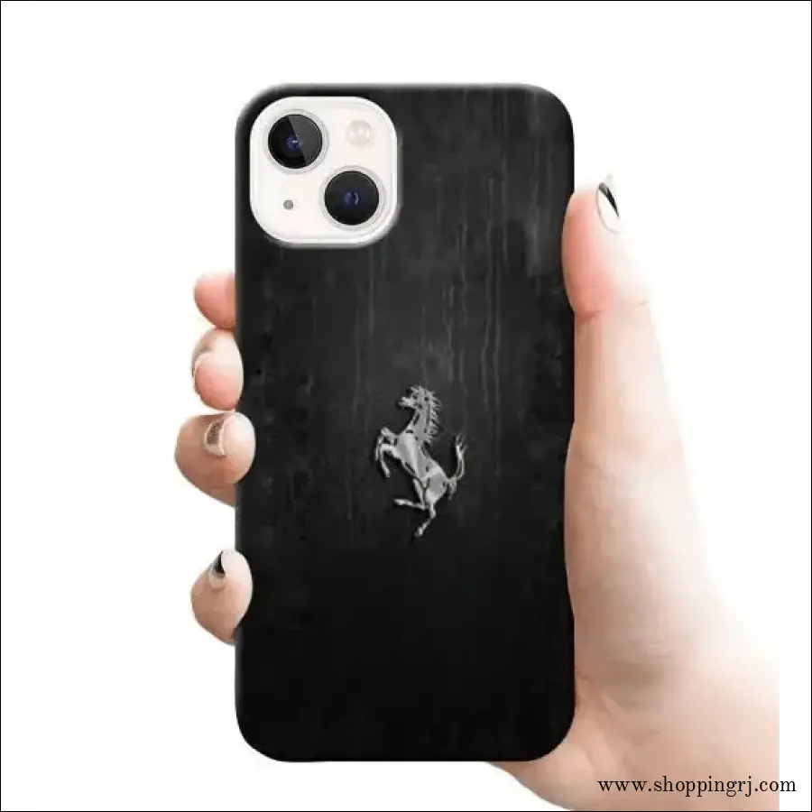 Leather Design Mobile Cover Rj 2587 Plastic Case - Mobile Covers