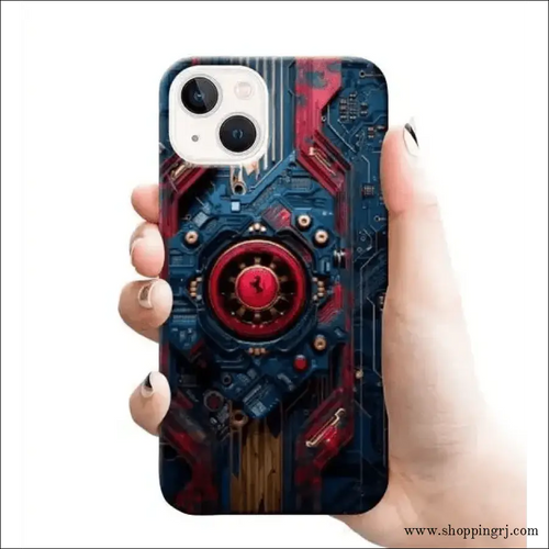 Leather Design Mobile Cover Rj 2589 Plastic Case - Mobile Covers