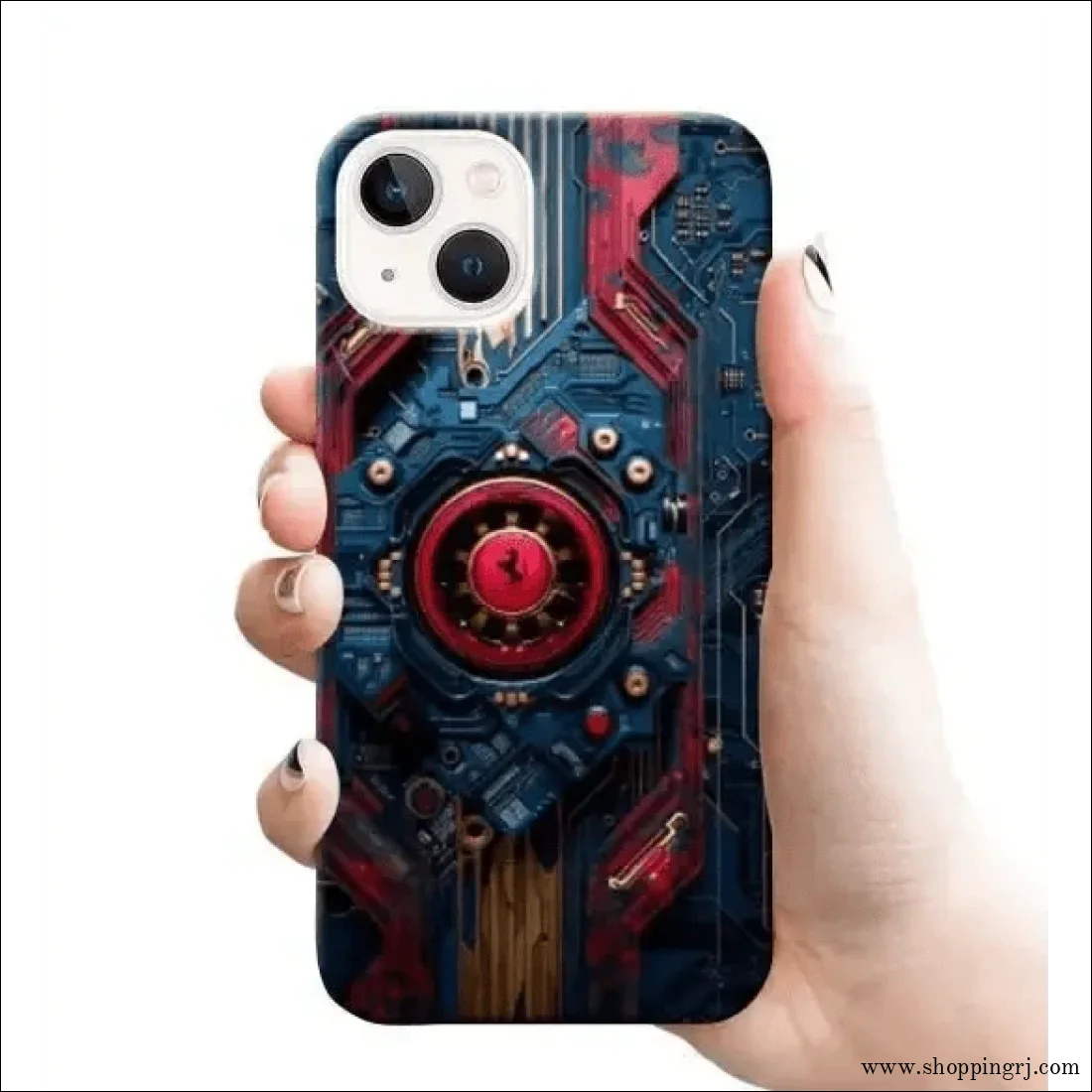 Leather design mobile cover RJ 2589 PLASTIC case