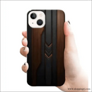 Leather Design Mobile Cover Rj 2590 Plastic Case - Mobile Covers