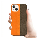 Leather Design Mobile Cover Rj 2594 Plastic Case - Mobile Covers