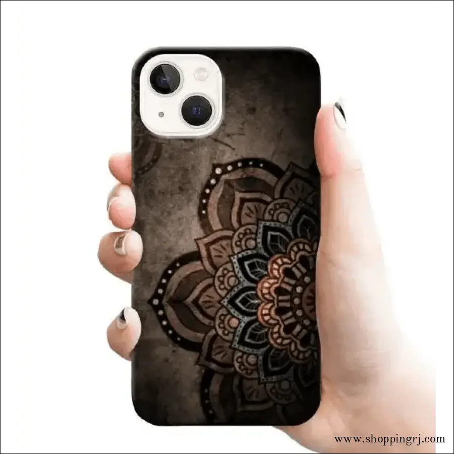 Leather Design Mobile Cover Rj 2595 Plastic Case - Mobile Covers