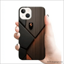 Leather Design Mobile Cover Rj 2596plastic Case - Mobile Covers