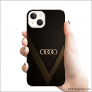 Leather Design Mobile Cover Rj 2601 Plastic Case - Mobile Covers