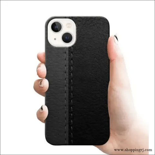 Leather Design Mobile Cover Rj 2602 Plastic Case - Mobile Covers