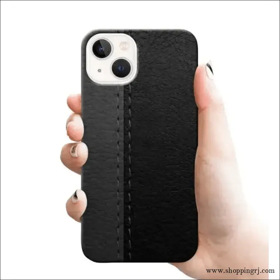 Leather Design Mobile Cover Rj 2602 Plastic Case - Mobile Covers