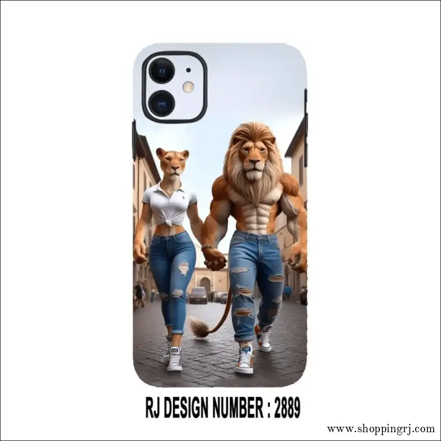 Lion couple mobile skin
