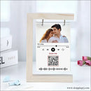 Love Song Personalised Hanging Frame 8x8 inchs