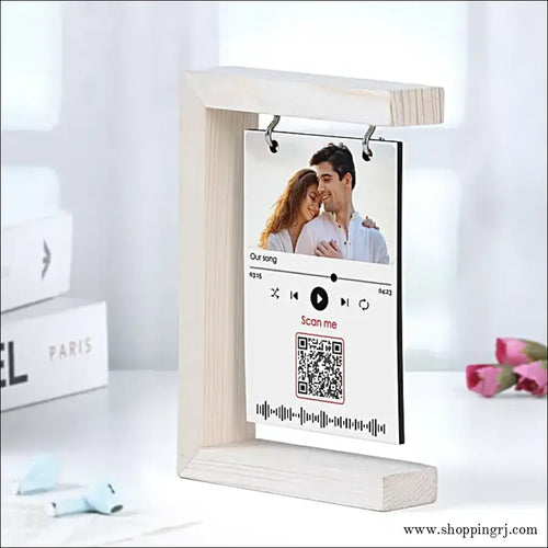 Love Song Personalised Hanging Frame 8x8 inchs