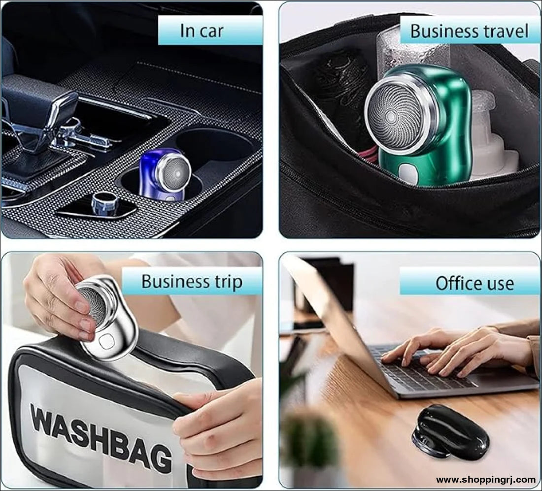 Mini-Shave Portable Electric Shaver 2023 New Upgrade Mini Electric Razor Shavers for Men - Nose & Ear Hair Trimmer