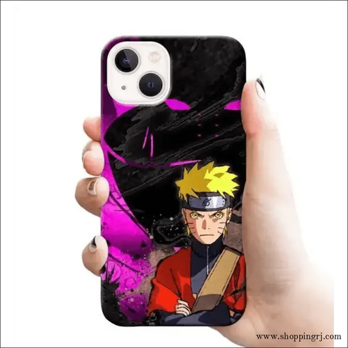 Naruto Black Shadow Mobile Cover Rj1681 Plastic Hard Case - Mobile Covers