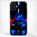 Neon Blue BMW Night Rider Glossy Mobile Case RJ-MOTOR 002