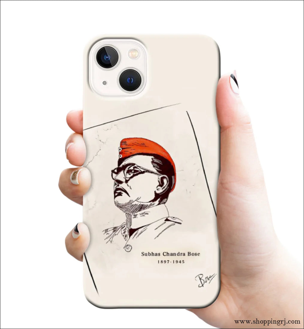 Nethaji Subash Chandra Bose mobile cover RJ2689