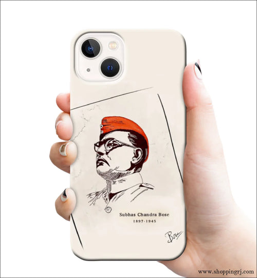 Nethaji Subash Chandra Bose mobile cover RJ2689 - Mobile covers