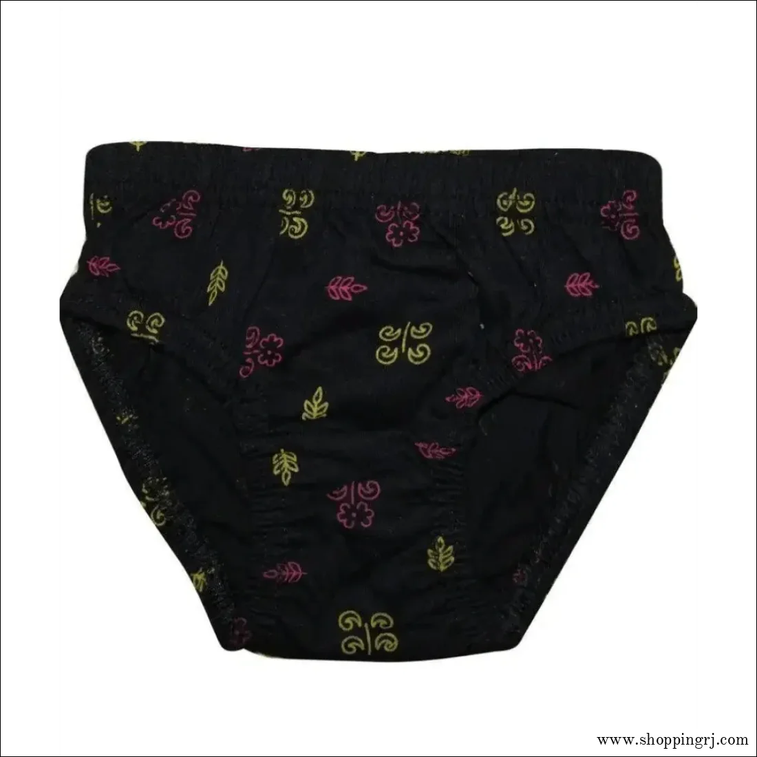 New Day Girls Cotton Print Panties Underwear with Inner Elastic - Pack of 10 (Amla Junior) - inners - girls' innersRJ Fashioninners