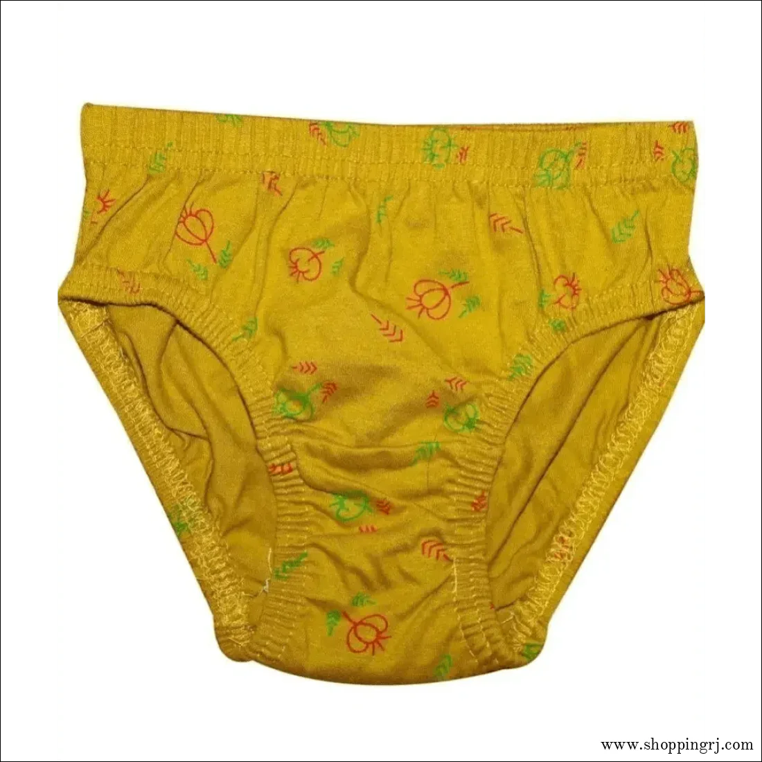 New Day Girls Cotton Print Panties Underwear with Inner Elastic - Pack of 10 (Amla Junior) - inners - girls' innersRJ Fashioninners