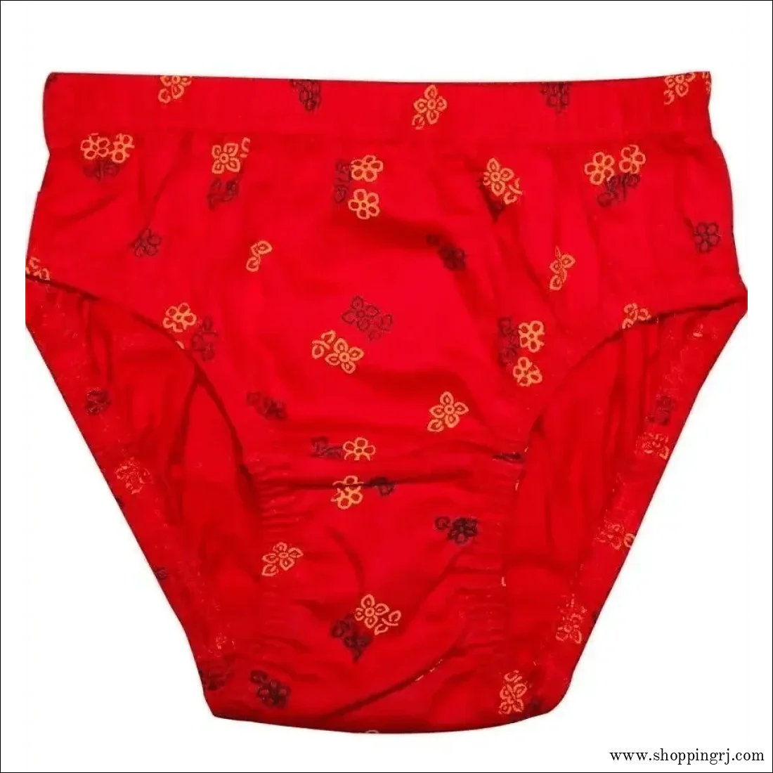 New Day Girls Cotton Print Panties Underwear with Inner Elastic - Pack of 10 (Amla Junior) - inners - girls' innersRJ Fashioninners