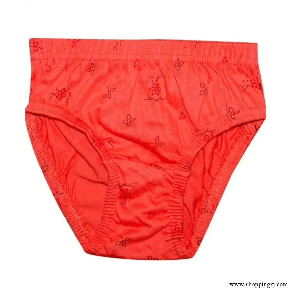 New Day Girls Cotton Print Panties Underwear with Inner Elastic - Pack of 10 (Amla Junior) - inners - girls' innersRJ Fashioninners