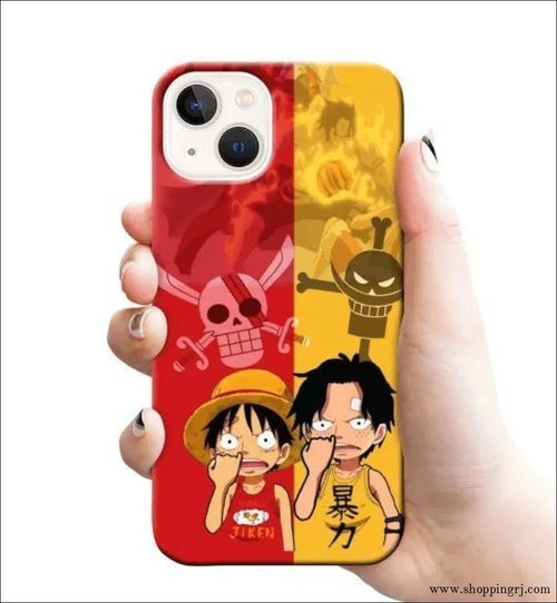 ONE PIECE mobile cover RJ1375 Plastic hard case - Mobile covers - ANIME MOBILEcustomized mobile coveranime mobile covers
