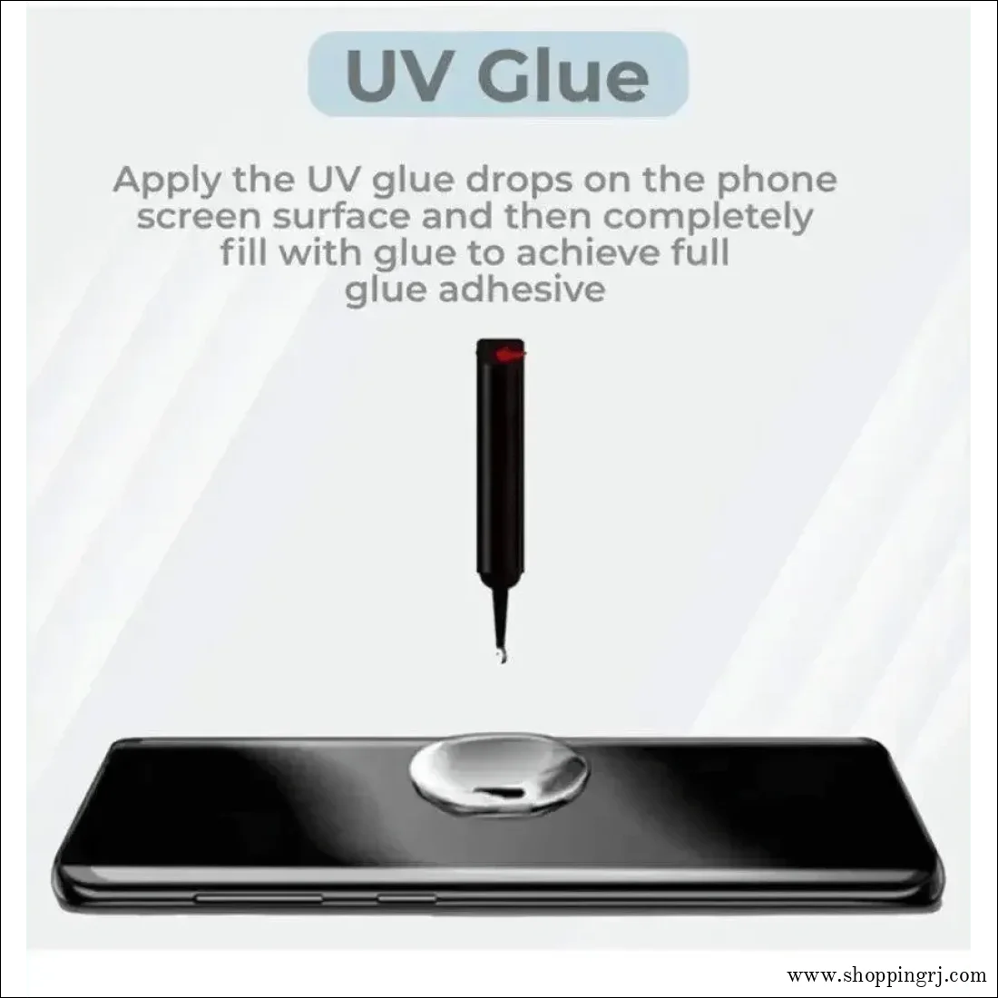 ONEPLUS Curved type UV Tempered Glass - UV tempered glass - Curved glassRJ mobiles and accessories ThoothukudiFull glass