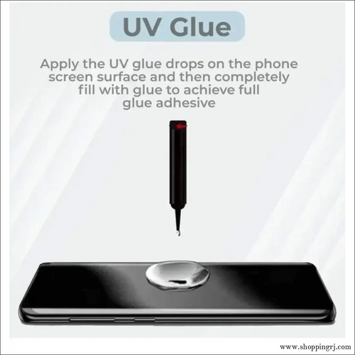 ONEPLUS Curved type UV Tempered Glass - UV tempered glass - Curved glassRJ mobiles and accessories ThoothukudiFull glass