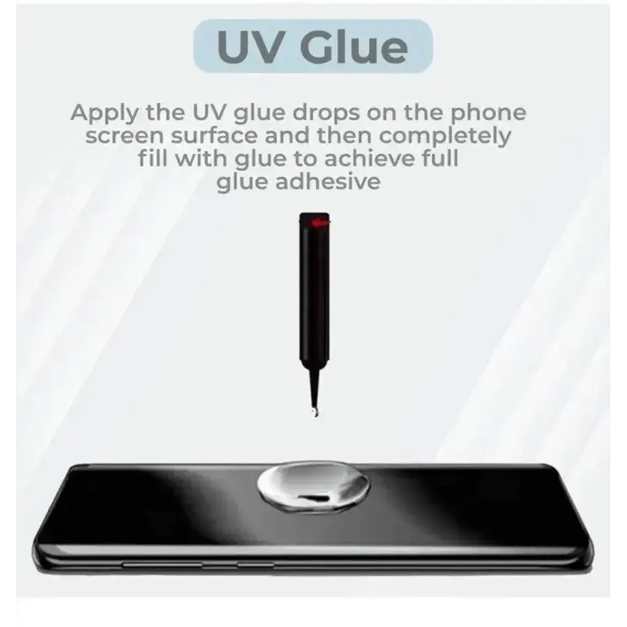 ONEPLUS Curved type UV Tempered Glass - UV tempered glass - Curved glassRJ mobiles and accessories ThoothukudiFull glass