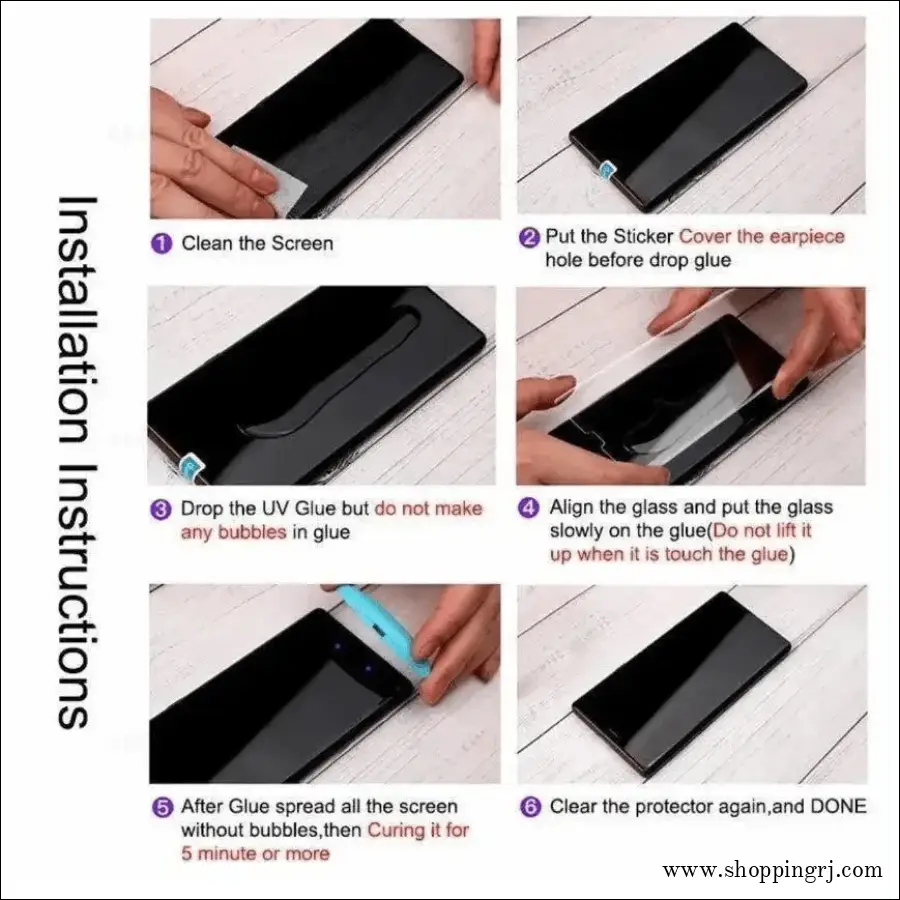 ONEPLUS வளைந்த வகை UV டெம்பர்டு கிளாஸ்