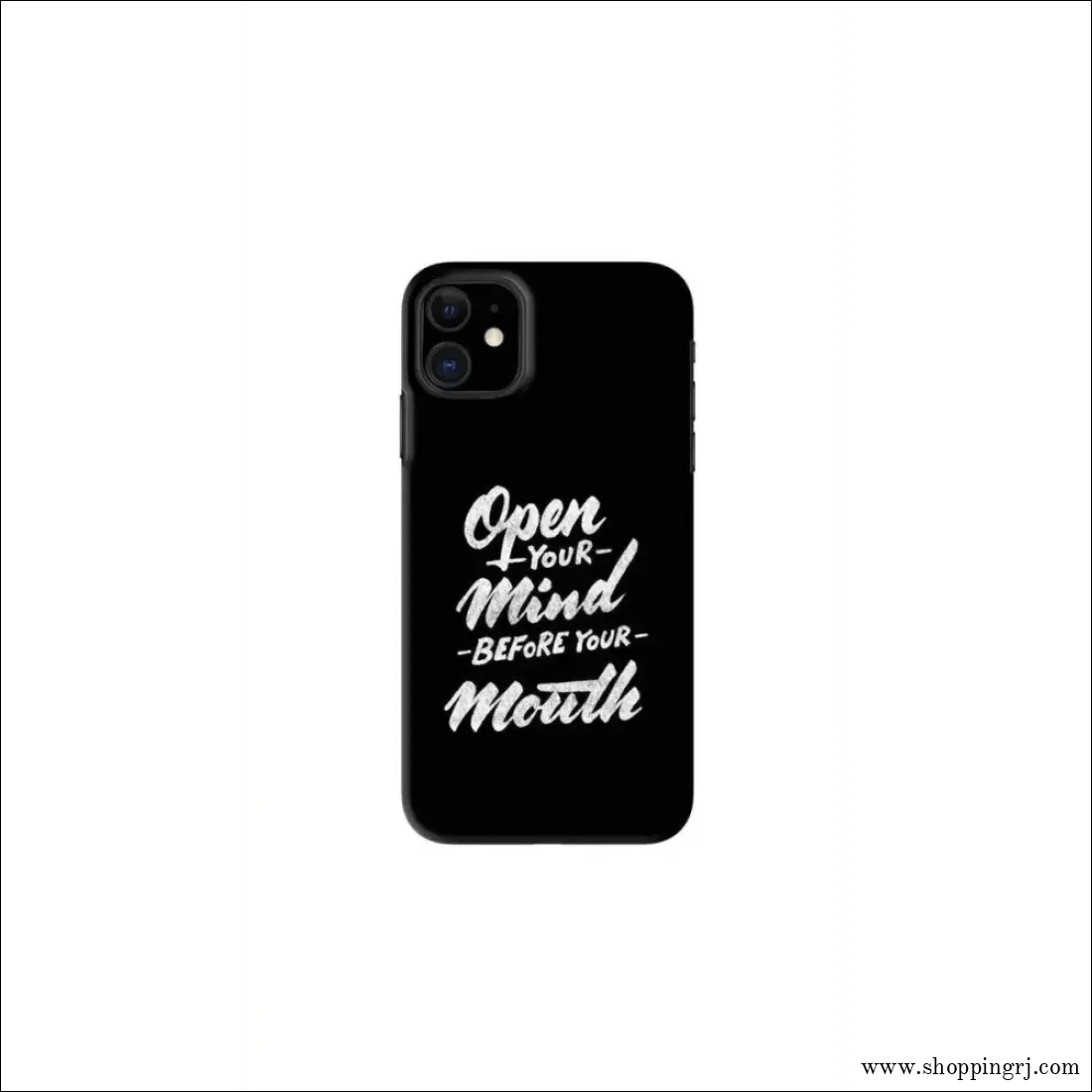 Open Your Mind Before Your Mouth Back Skin