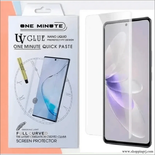 OPPO Curved type UV Tempered Glass - UV tempered glass - Curved glassRJ mobiles and accessories ThoothukudiFull glass