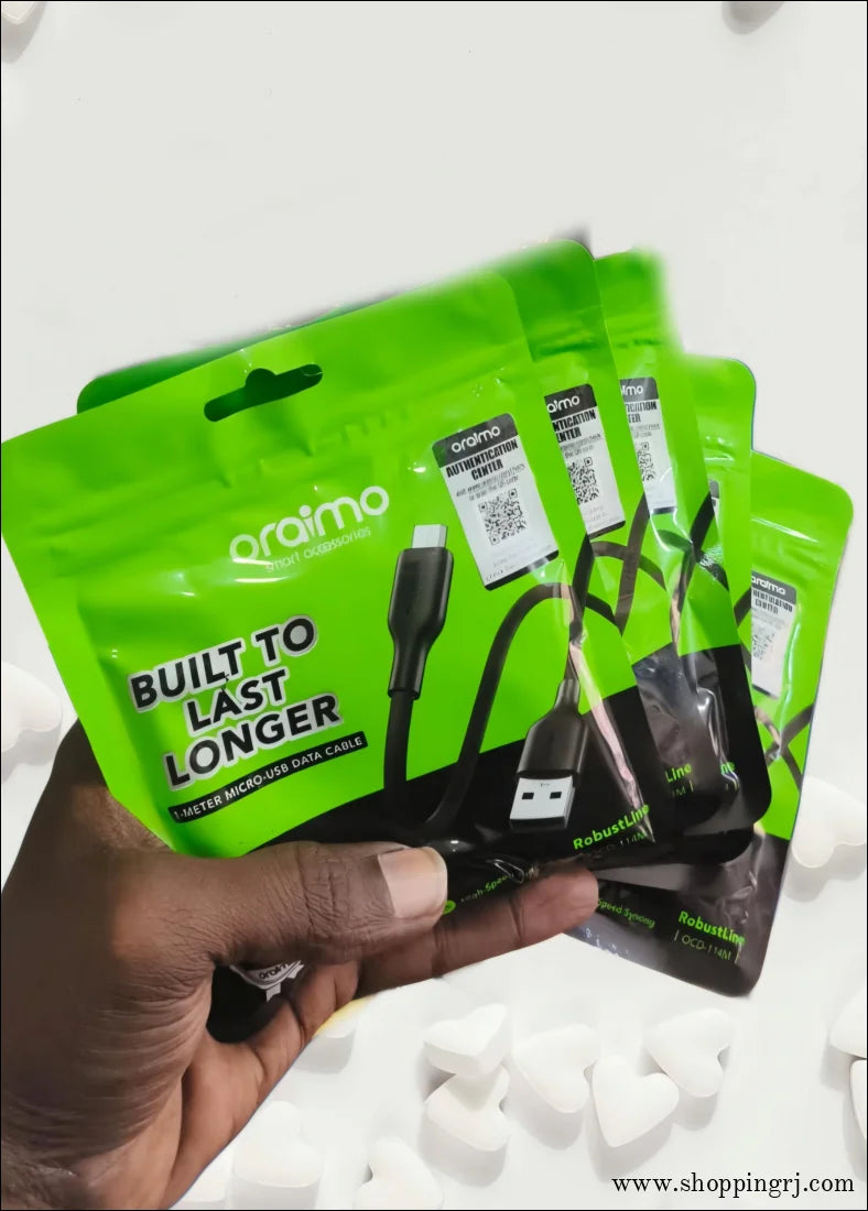 ஓரைமோ மைக்ரோ USB OCD-M53 2A ஃபாஸ்ட் சார்ஜிங் கேபிள்