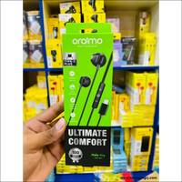 Oraimo Type-C Earphone Halo Airy OEP-650 - Black - Earphone