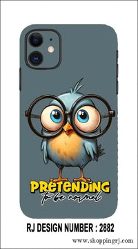 owl pretending mobileskin