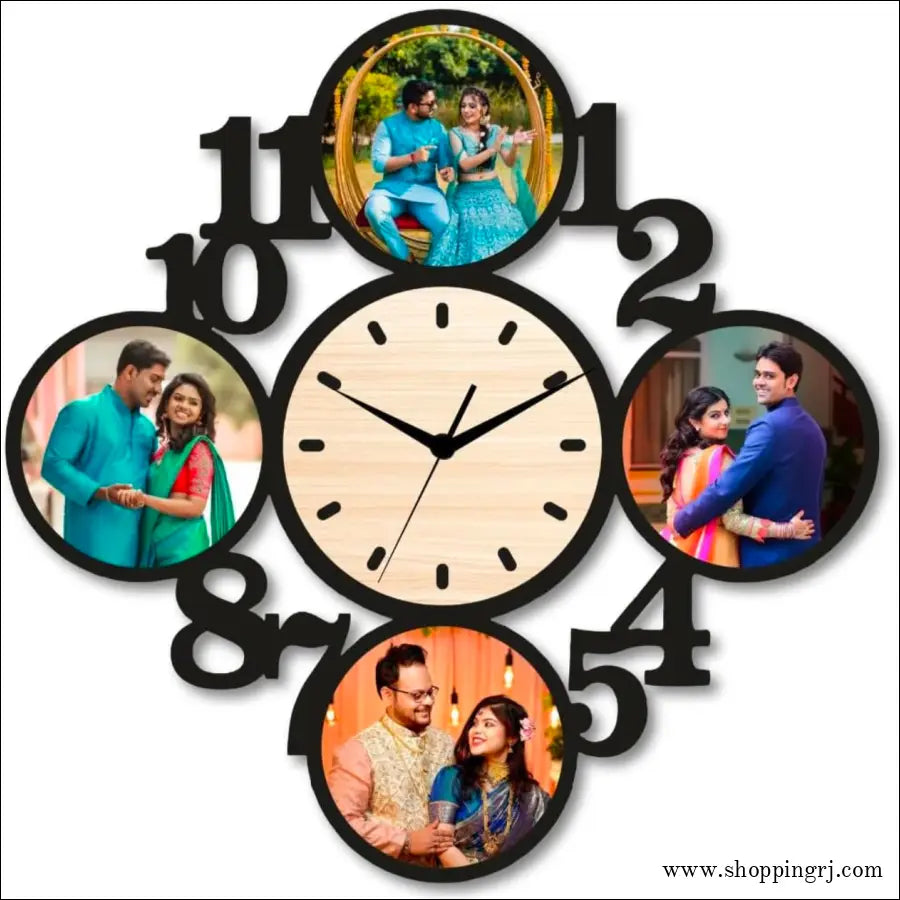 Personalised Premium Clock 4 images