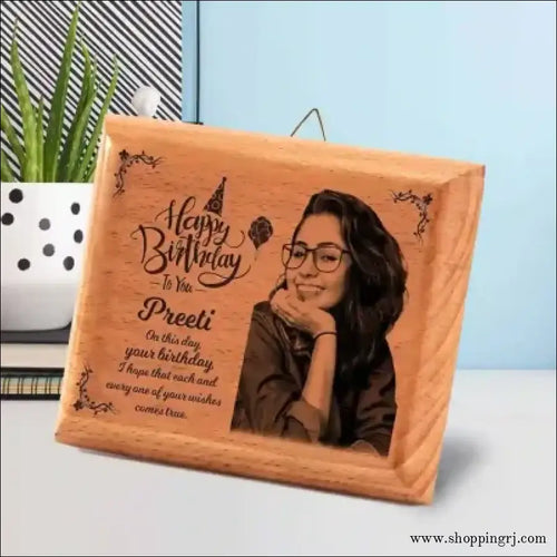 Personalized Wooden Laser engraving Frame