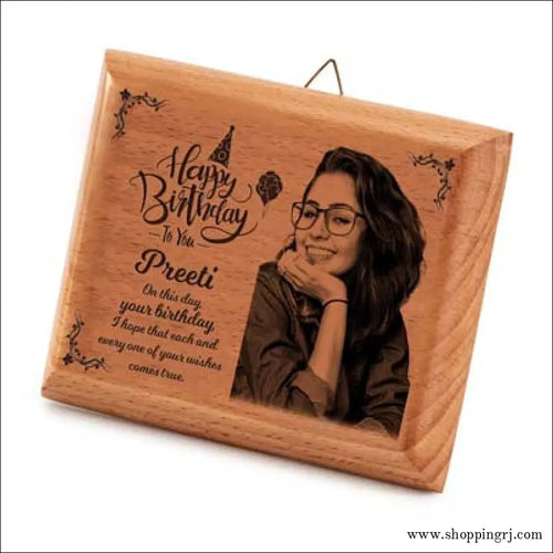 Personalized Wooden Laser engraving Frame