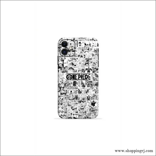 One Piece White Bg Mobile Skin - Skins