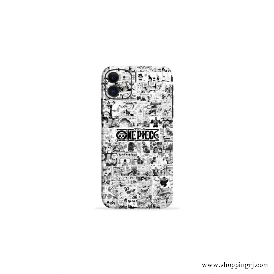 One Piece White Bg Mobile Skin - Skins