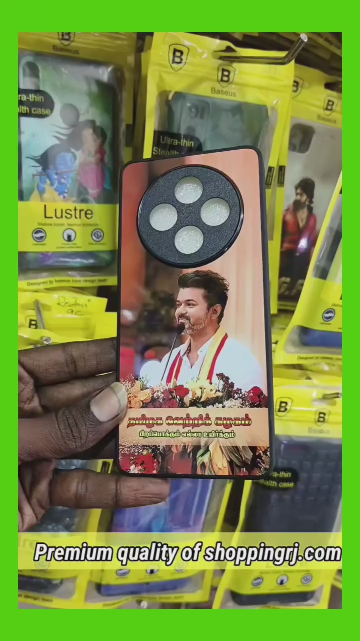 TVK Vijay Premium Mobile Case for Thalapathy Vijay Mobile Covers