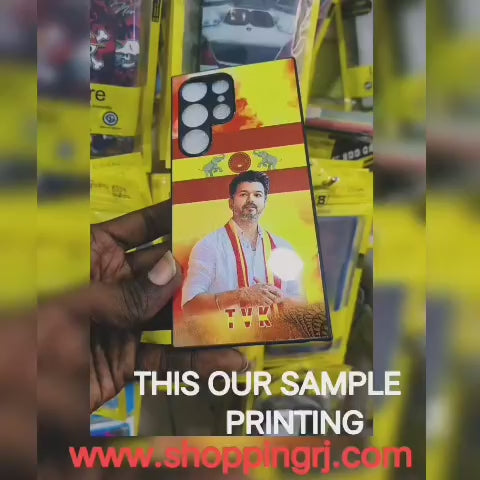 TVK Vijay mobile covers glossy Rubber RJ3526