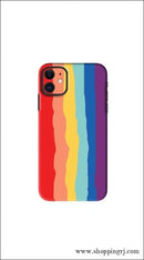 Rainbow Back Skin Wrap - Mobile Skins