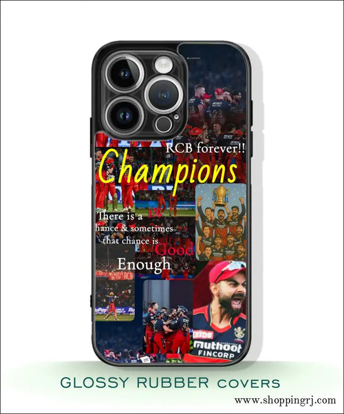 Rcb Glossy Mobile Case / Virat Kholi Case (copy) - Mobile Covers