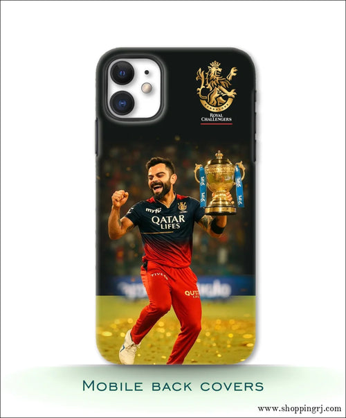 RCB MOBILE COVERS/ RCB VIRAT KHOLI MOBILE CASE RJ3461 - Mobile covers