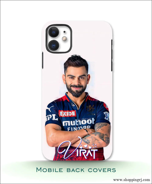 RCB MOBILE COVERS/ RCB VIRAT KHOLI MOBILE CASE RJ3493 - Mobile covers