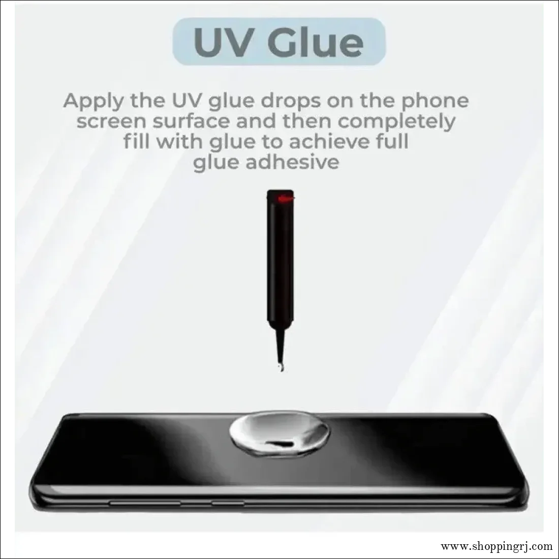 REALME Curved type UV Tempered Glass - UV tempered glass - Curved glassRJ mobiles and accessories ThoothukudiFull glass