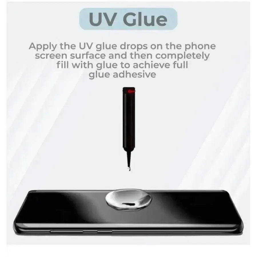 REALME Curved type UV Tempered Glass - UV tempered glass - Curved glassRJ mobiles and accessories ThoothukudiFull glass
