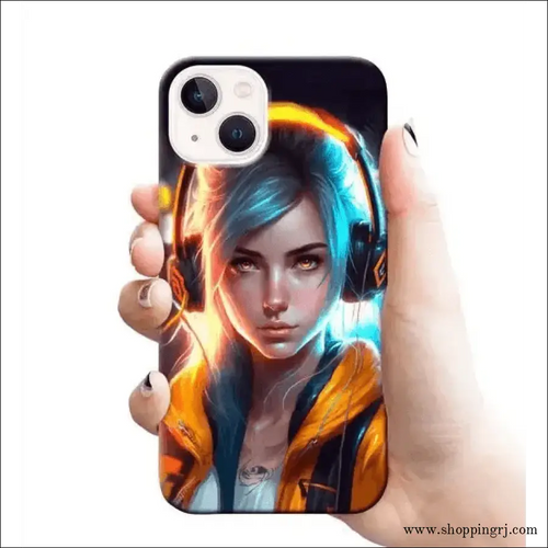 Retrato Manga Ai Mobile Cover Rj1687 Plastic Hard Case - Mobile Covers