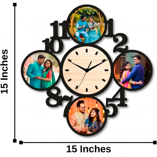 Personalised Premium Clock 4 images